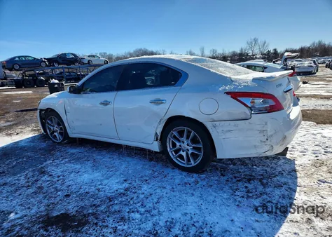 2011 Nissan Maxima S z USA, uszkodzony, nr VIN 1N4AA5AP0BC859042